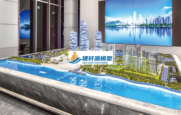 岳阳楼富春-金茂星外滩模型
