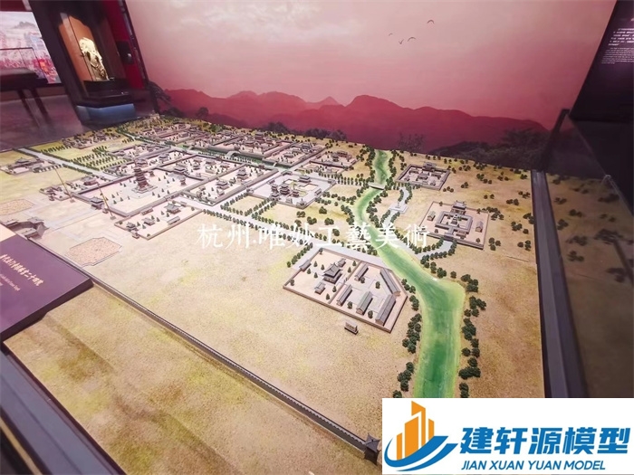 岳阳楼微缩模型法门寺