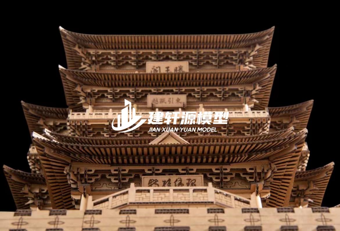 岳阳楼木质模型厂家