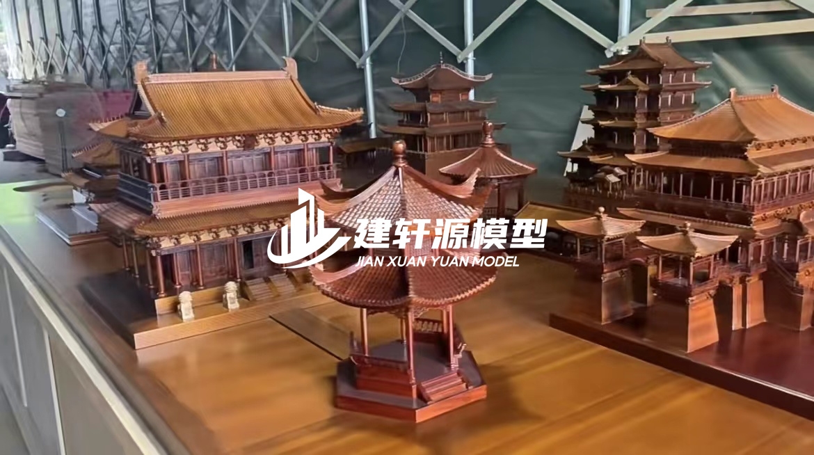 岳阳楼古建模型制作